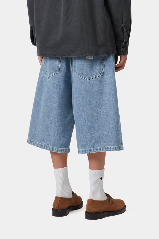 CARHARTT WIP LANGDON SHORT BLUE STONE BLEACHED