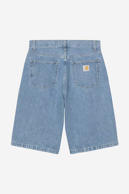 CARHARTT WIP LANGDON SHORT BLUE STONE BLEACHED
