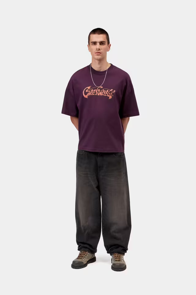 CARHARTT WIP AARON PANT TOBACCO USED WASH