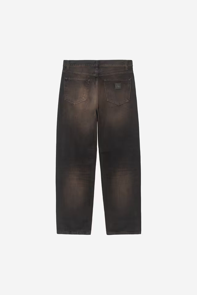 CARHARTT WIP AARON PANT TOBACCO USED WASH