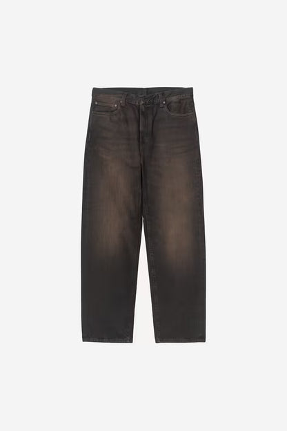 CARHARTT WIP AARON PANT TOBACCO USED WASH