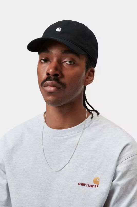 CARHARTT WIP MADISON LOGO CAP BLACK
