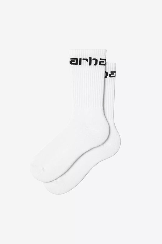 CARHARTT WIP CARHARTT SOCKS WHITE/BLACK