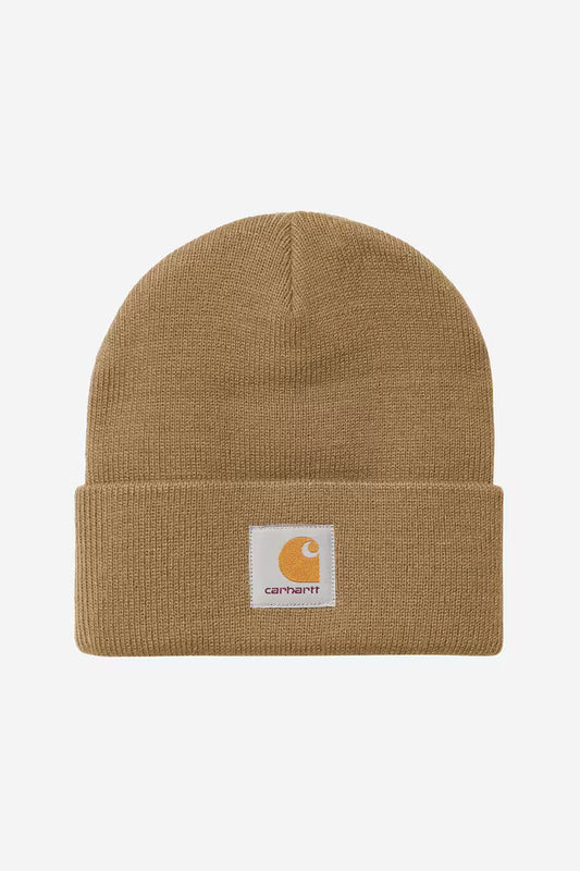 CARHARTT WIP SHORT WATCH HAT DUSTY HAMILTON BROWN