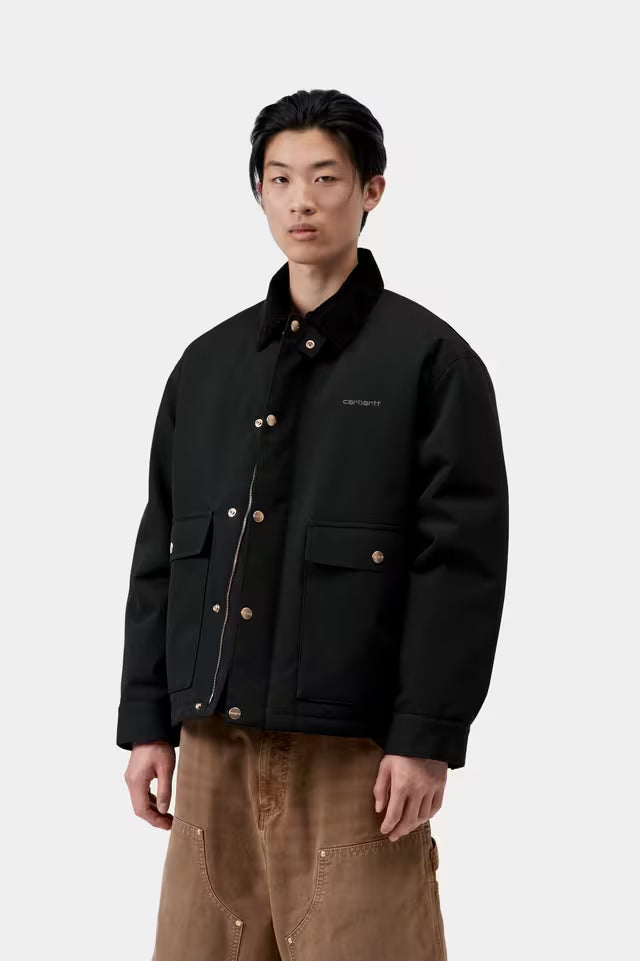 CARHARTT WIP QUENTIN JACKET BLACK