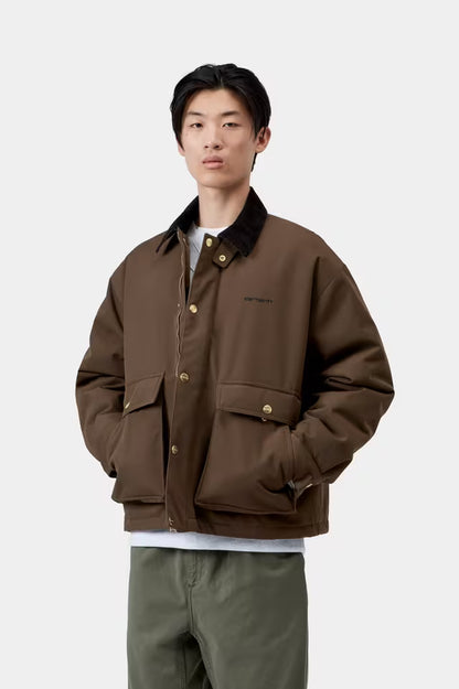 CARHARTT WIP QUENTIN JACKET TOBACCO
