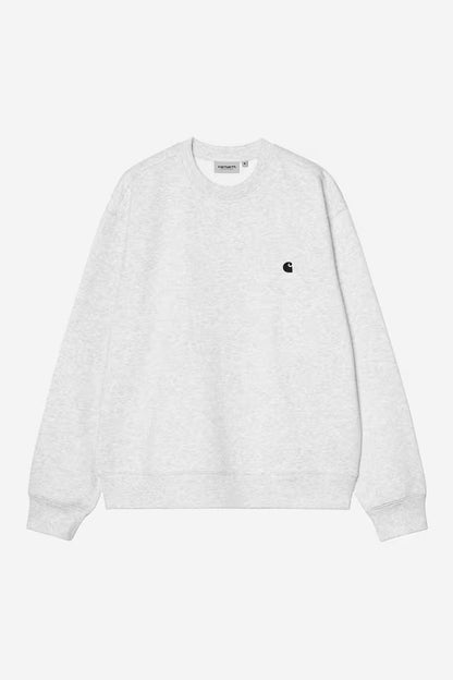 CARHARTT WIP MACK SWEAT ASH HEATHER