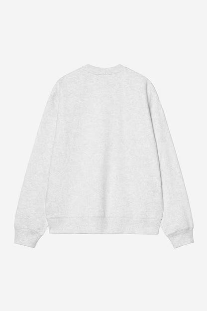CARHARTT WIP MACK SWEAT ASH HEATHER