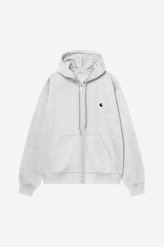 CARHARTT WIP HOODED MACK JACKET ASH HEATHER