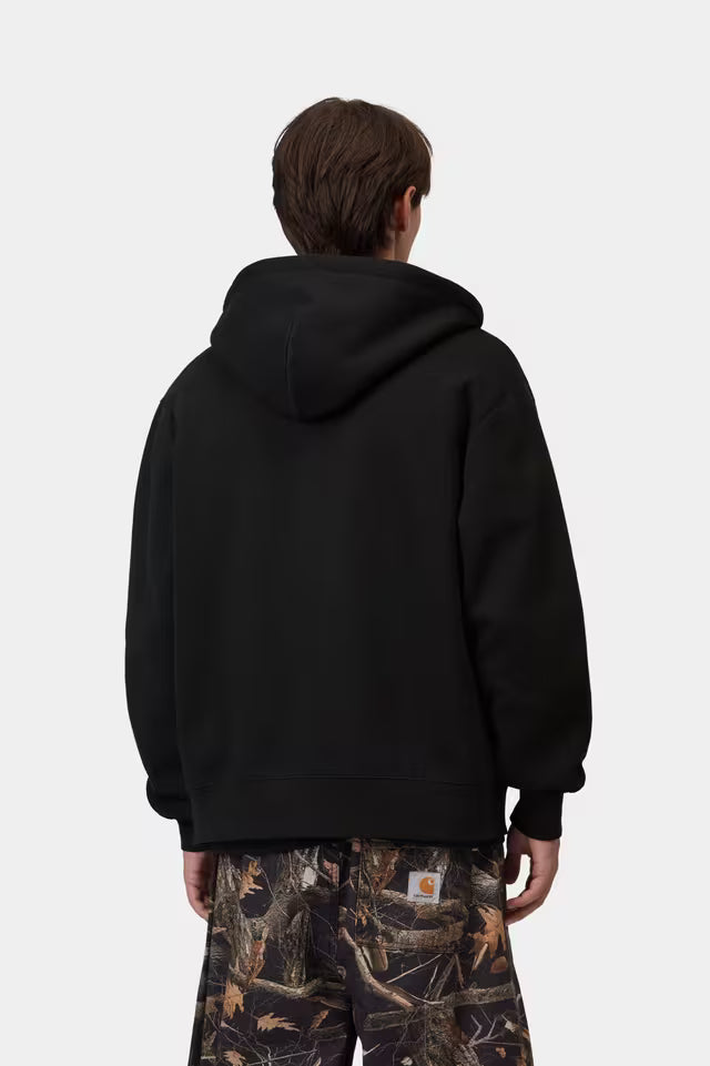 CARHARTT WIP HOODED MACK JACKET BLACK
