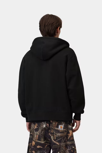 CARHARTT WIP HOODED MACK JACKET BLACK