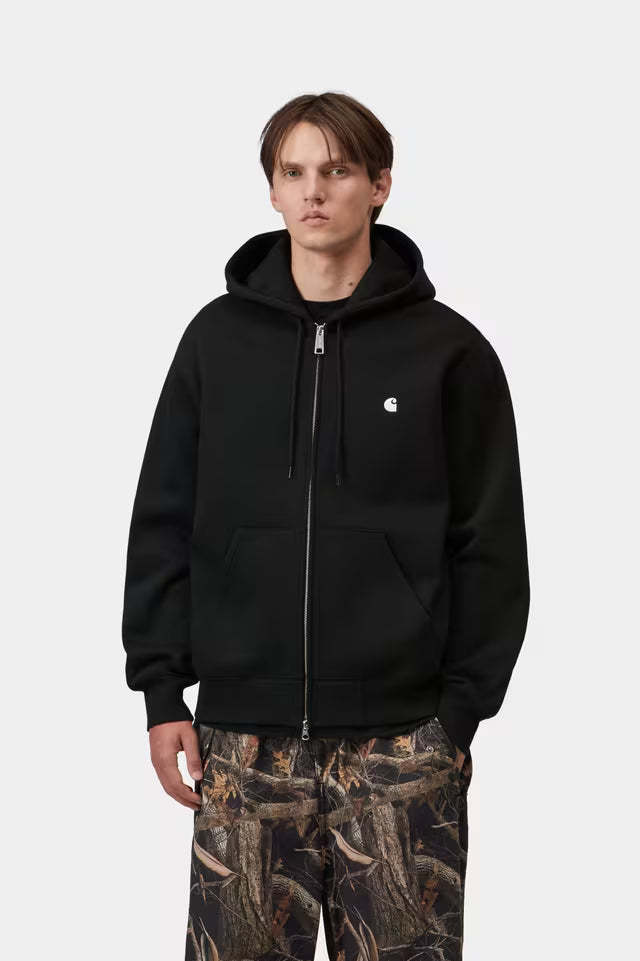 CARHARTT WIP HOODED MACK JACKET BLACK