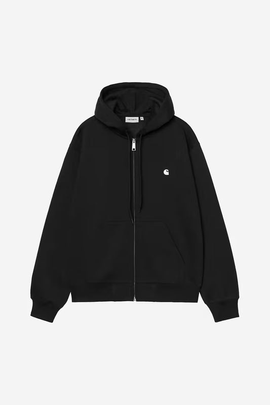 CARHARTT WIP HOODED MACK JACKET BLACK