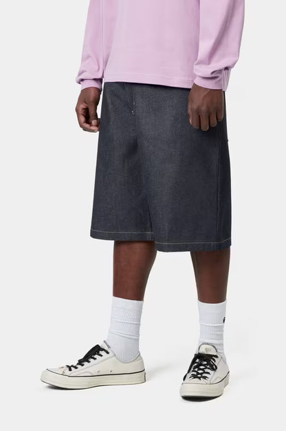 CARHARTT WIP BRANDON SHORT BLUE RIGID