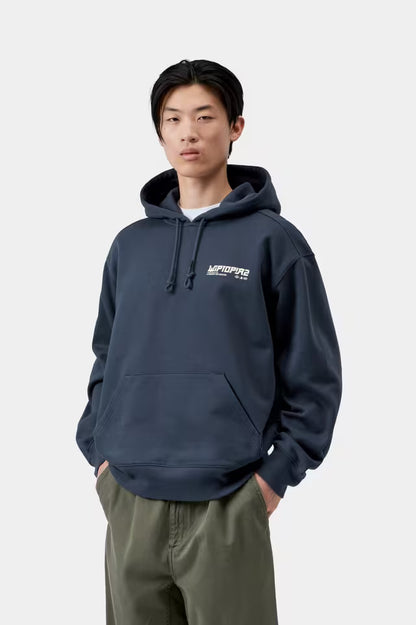 CARHARTT WIP HOODED WIPOTIPA II SWEAT BLUE
