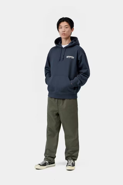 CARHARTT WIP HOODED WIPOTIPA II SWEAT BLUE