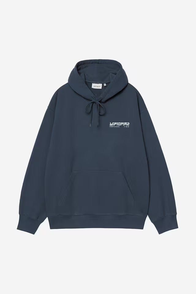 CARHARTT WIP HOODED WIPOTIPA II SWEAT BLUE