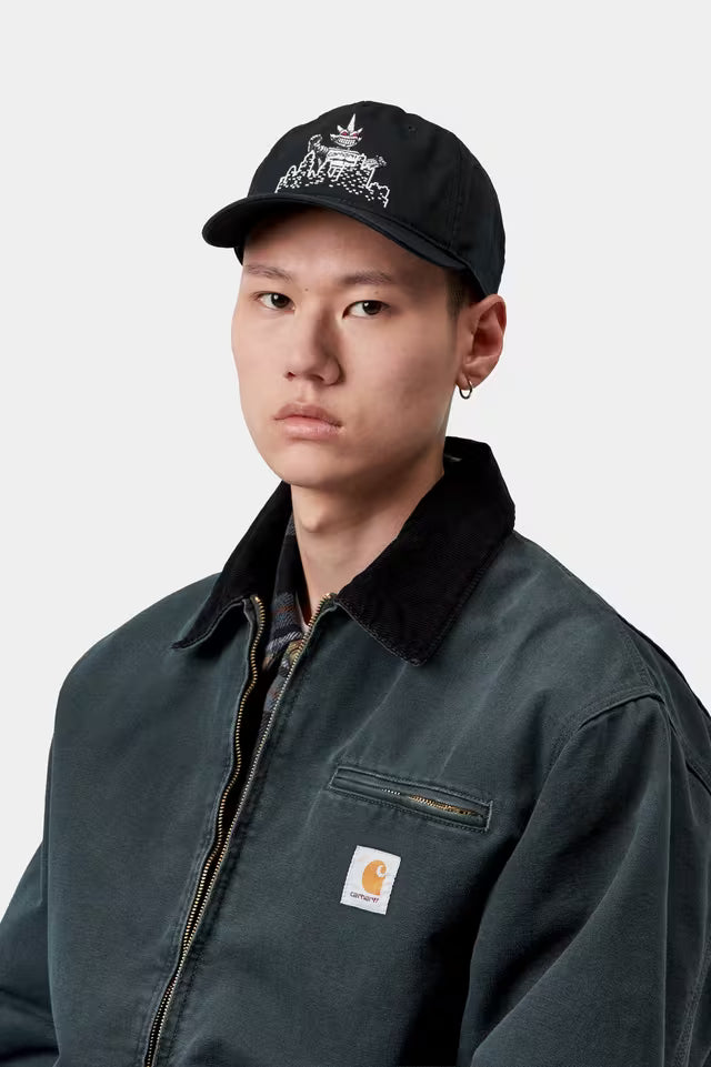 CARHARTT WIP WIPTOPIA II CAP BLACK