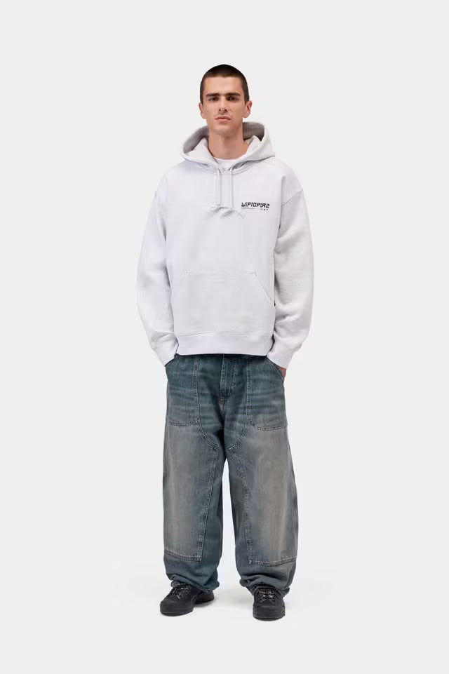 CARHARTT WIP OAKLAND PANT BLUE WORN USED WASH