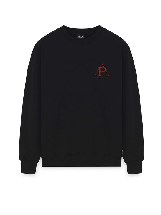 PROPAGANDA TOP CREWNECK BLACK