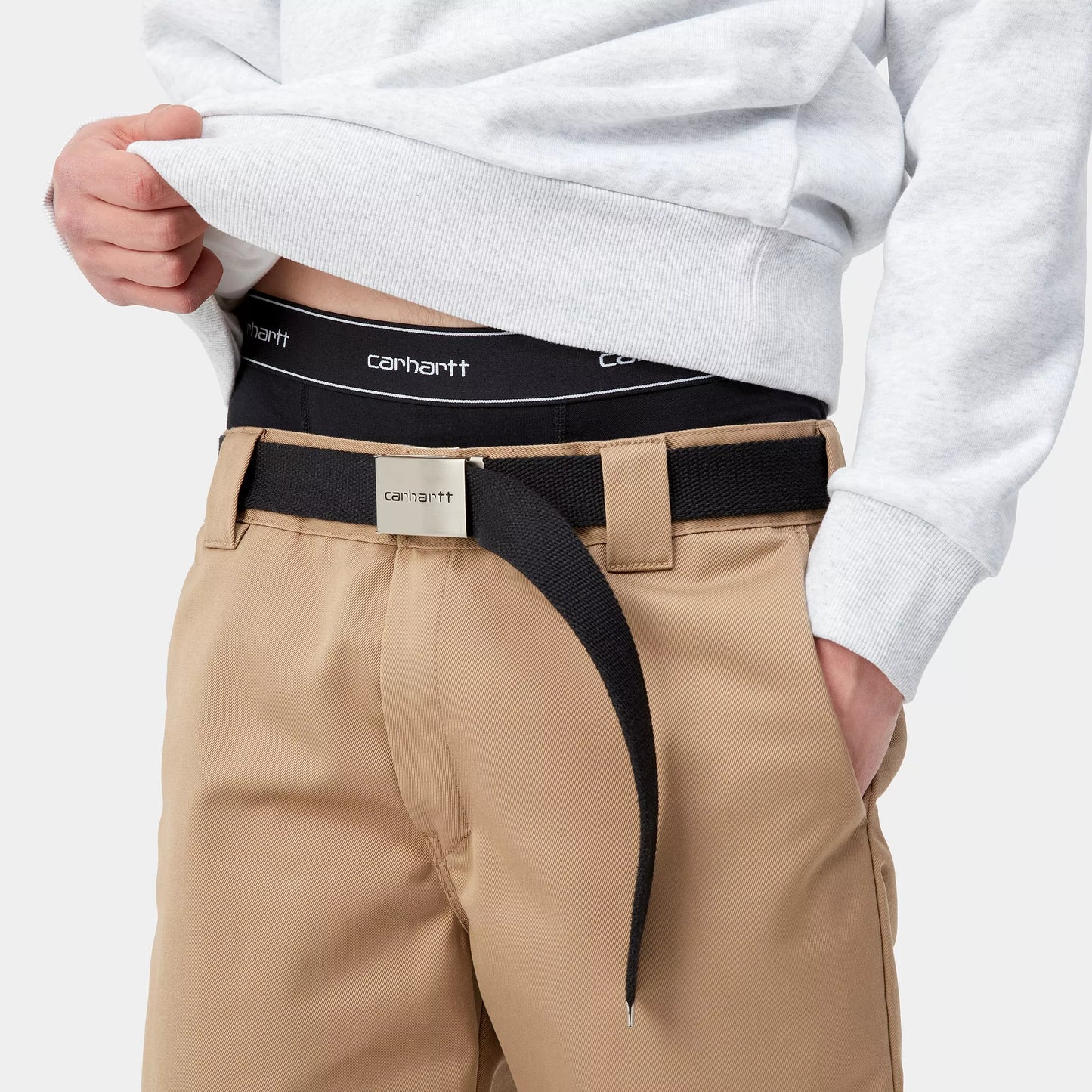 CARHARTT WIP COTTON TRUNKS BLACK