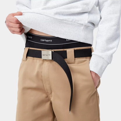 CARHARTT WIP COTTON TRUNKS BLACK