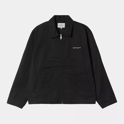 CARHARTT WIP MODULE SCRIPT JACKET BLACK