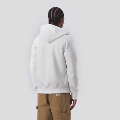 CARHARTT WIP HOODED CHASE JACKET ASH HEATHER