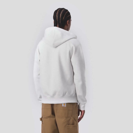 CARHARTT WIP HOODED CHASE JACKET ASH HEATHER