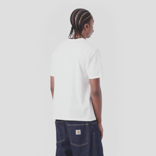 CARHARTT WIP POCKET T-SHIRT WHITE