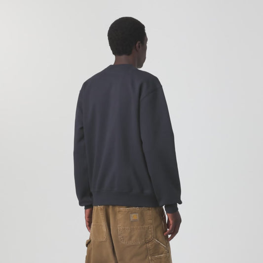 CARHARTT WIP CARHARTT SWEAT DARK NAVY/DARK SCARAB