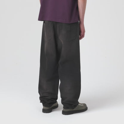 CARHARTT WIP AARON PANT TOBACCO USED WASH