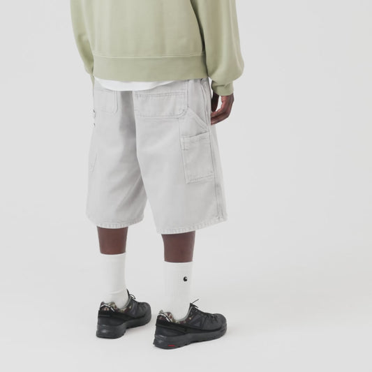 CARHARTT WIP OG SINGLE KNEE SHORT BLACK CLALK WASH
