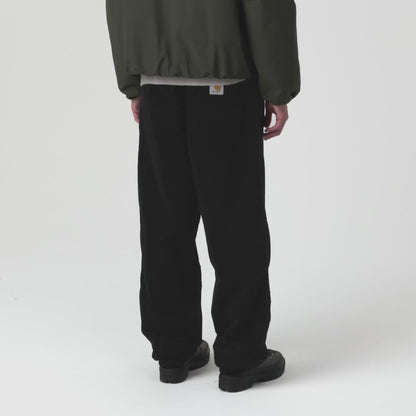 CARHARTT WIP SIMPLE PANT VELLUTO BLACK