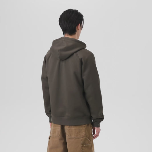 CARHARTT WIP HOODED CHASE JACKET SHUNGITE