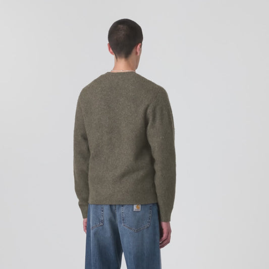 CARHARTT WIP CURTIS SWETER SHADY SHUNGITE