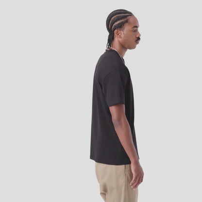 CARHARTT WIP CHASE T-SHIRT BLACK
