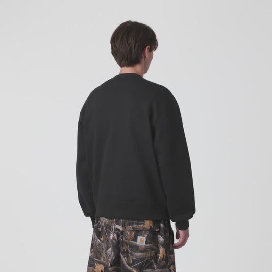CARHARTT WIP MACK SWEAT BLACK