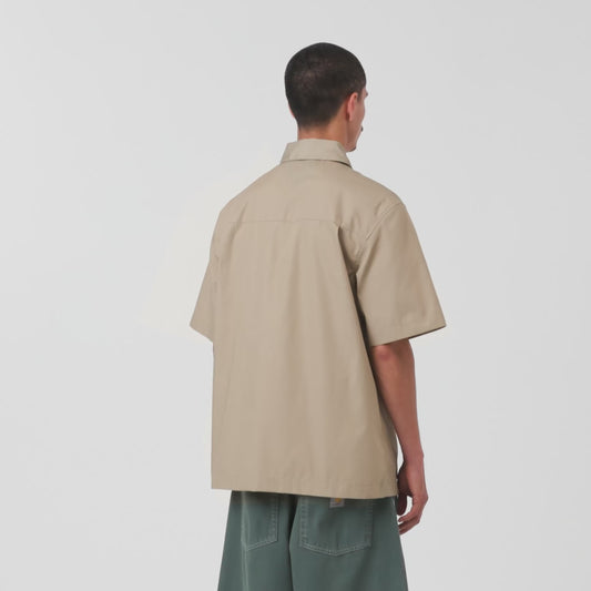 CARHARTT WIP S/S POSTAL ZIP SHIRT IROKO