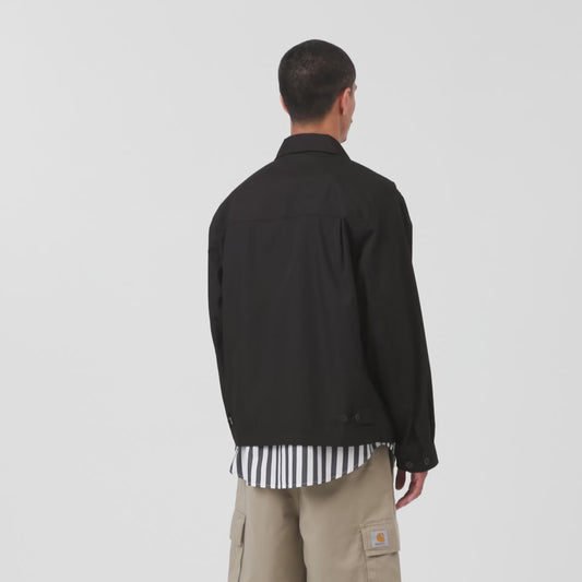 CARHARTT WIP POSTAL JACKET BLACK