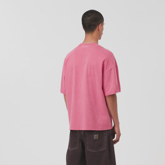 CARHARTT WIP BENTON T-SHIRT PRIMROSE GARMENT DYED