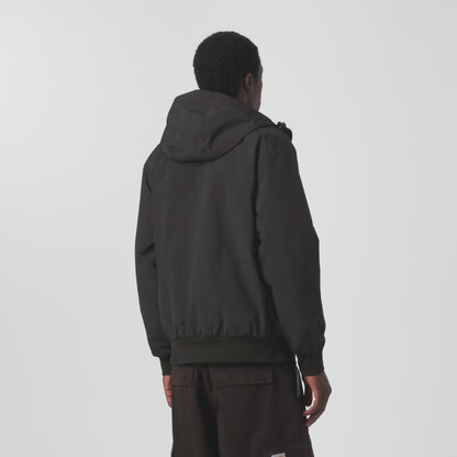 CARHARTT WIP HOODED SAIL JACKET BLACK