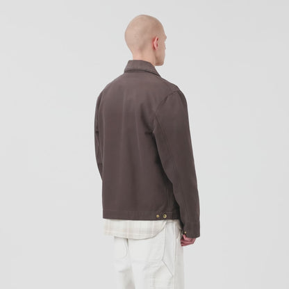 CARHARTT WIP DETROIT JACKET SHALE STONE CANVAS