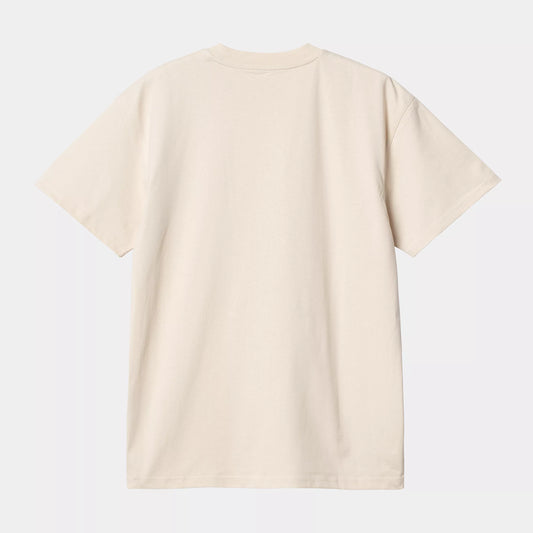 CARHARTT WIP AMERICAN SCRIPT T-SHIRT NATURAL
