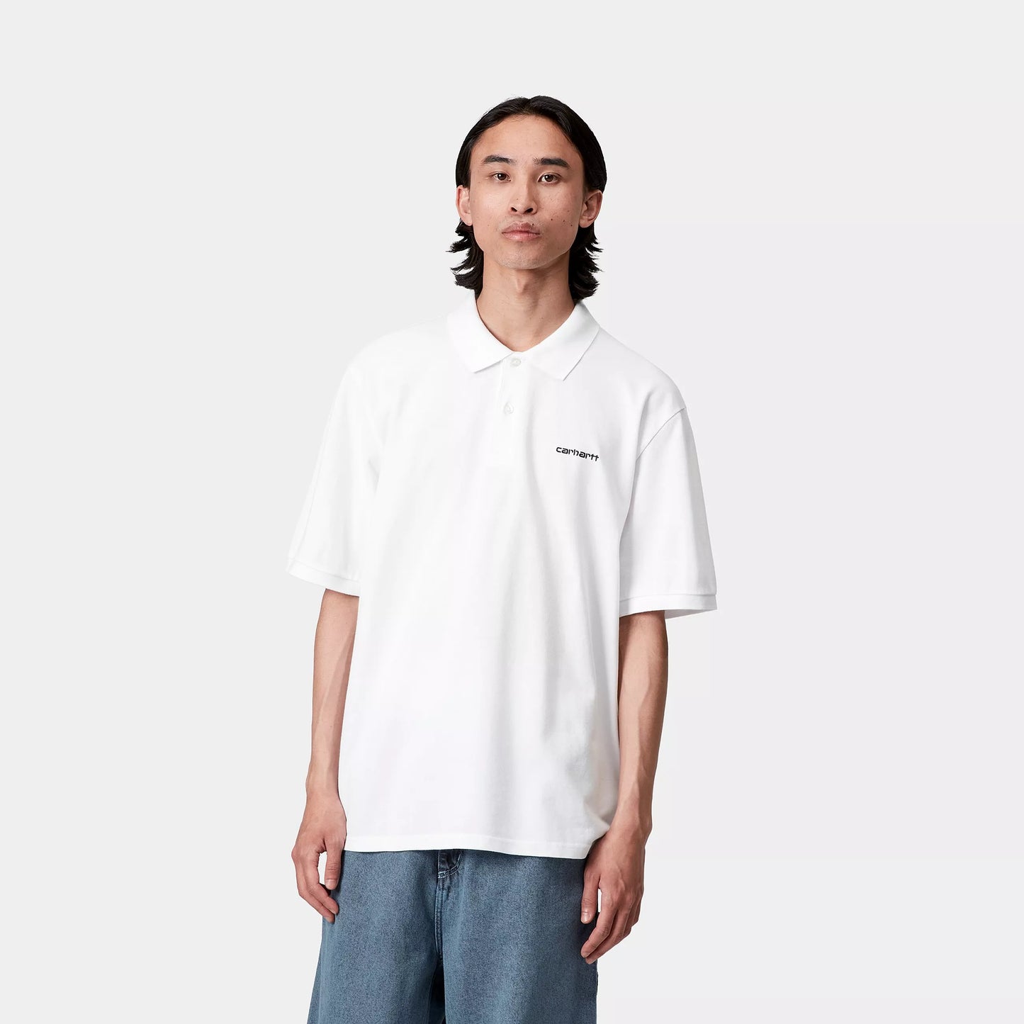 CARHARTT WIP S/S SCRIPT POLO