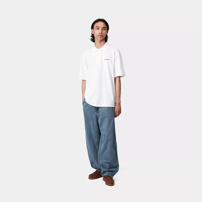 CARHARTT WIP S/S SCRIPT POLO