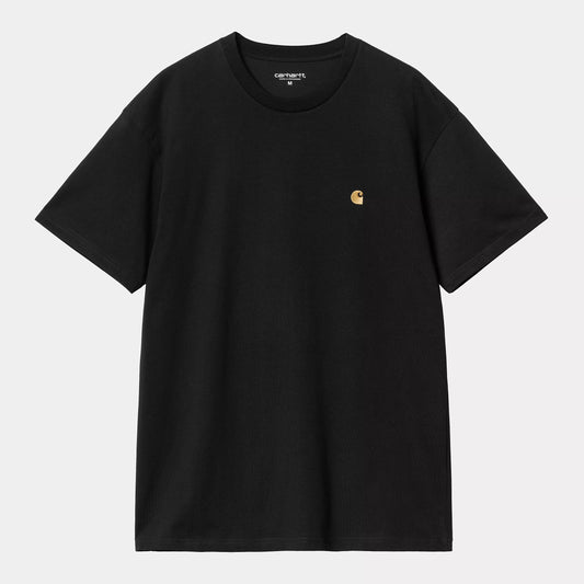 CARHARTT WIP CHASE T-SHIRT BLACK