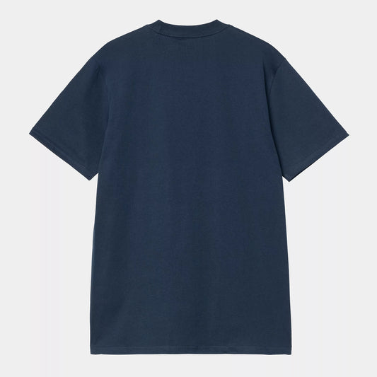 CARHARTT WIP SRCIPT T-SHIRT INK / AIR YELLOW